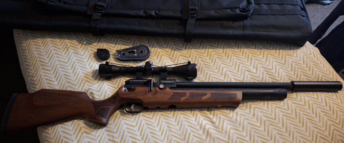 Hardly used kral puncher k four months old