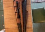 A lovely Airsporter centenary - In very good condition light use only you can tell .22 lovely walnut stock with original 4x40 scope and gun slip with original hands in great condition.
